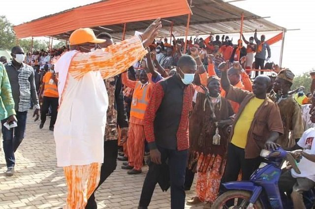 Burkina - Présidentielle 2020 : Roch Kaboré promet gagner le pari de la sécurité et de la stabilité du pays.