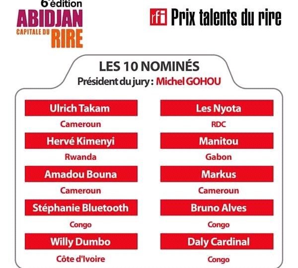 Cameroun : Les humoristes camerounais hantent le prix Rfi talent du rire.