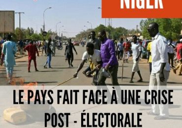 Niger :   Une grave crise post-électorale secoue tout le pays