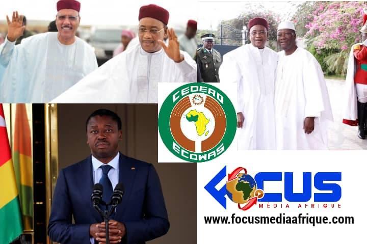 Niger :  Le président sortant  en visite au Togo