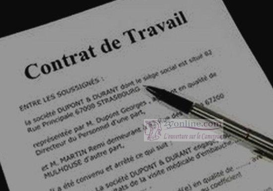 Cameroun : Le contrat de travail est un couteau à double tranchant