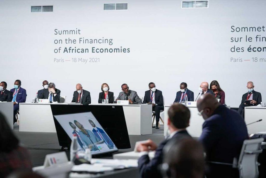 Les contours du sommet de Paris