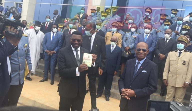 Society : The National Passport Production Center Inaugurated