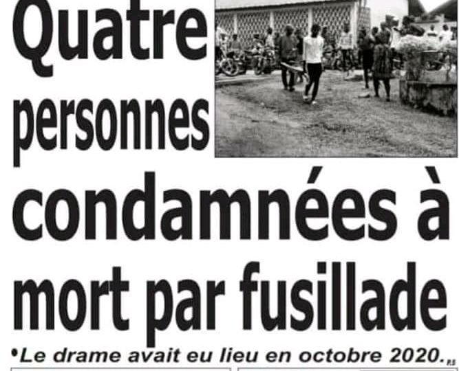 Society: Buea Military Tribunal Sentenced Four  To Death