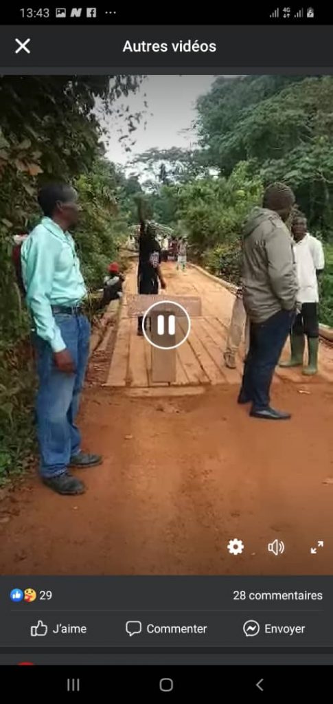 Society : Ebolowa- Akom II Road Finally Degraded
