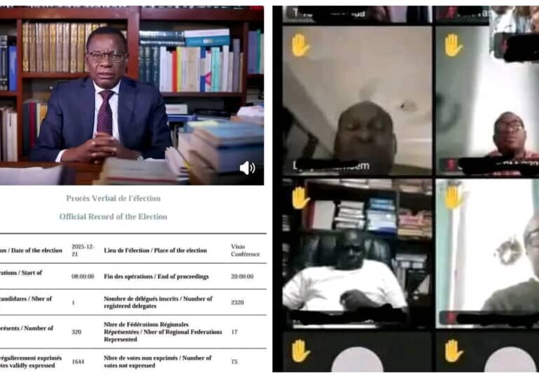 Maurice Kamto reconduit à la tête du MRC au lendemain de son prix international