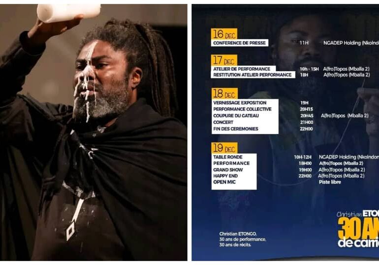 Christian Etongo : l’autodidacte mystique qui performe l’âme du Cameroun