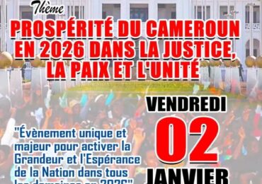 7e Croisade de Prière : Une Nation Camerounaise Consacrée à la Paix, la Justice et l’Unité