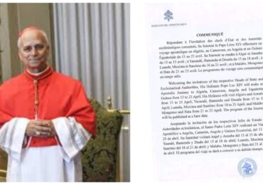 Le Cameroun accueille le pape Léon XIV du 15 au 18 avril 2026