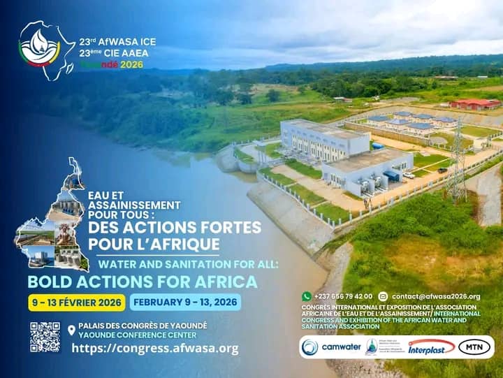 Ouverture du 23ᵉ Congrès de l’AAEA à Yaoundé : l’Afrique mobilisée pour l’eau et l’assainissement