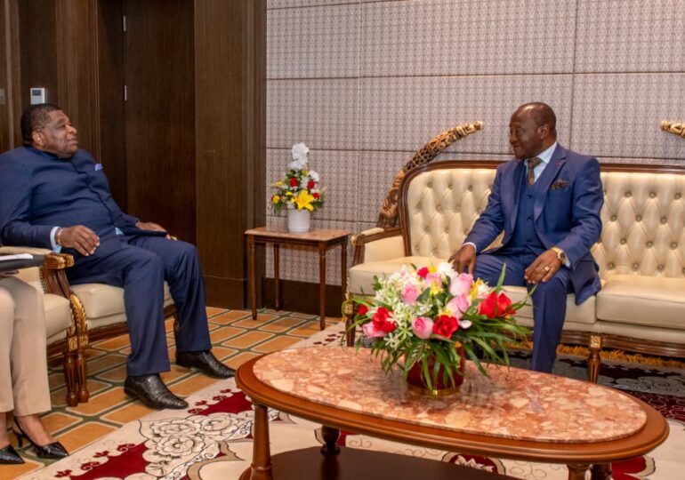 Diplomatie parlementaire : Le Président de l’Assemblée Nationale reçoit le Secrétaire Général de l’UIP