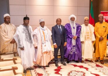 Assemblée nationale : Rencontre entre le Président Théodore Datouo et les lamidos de l’Adamaoua