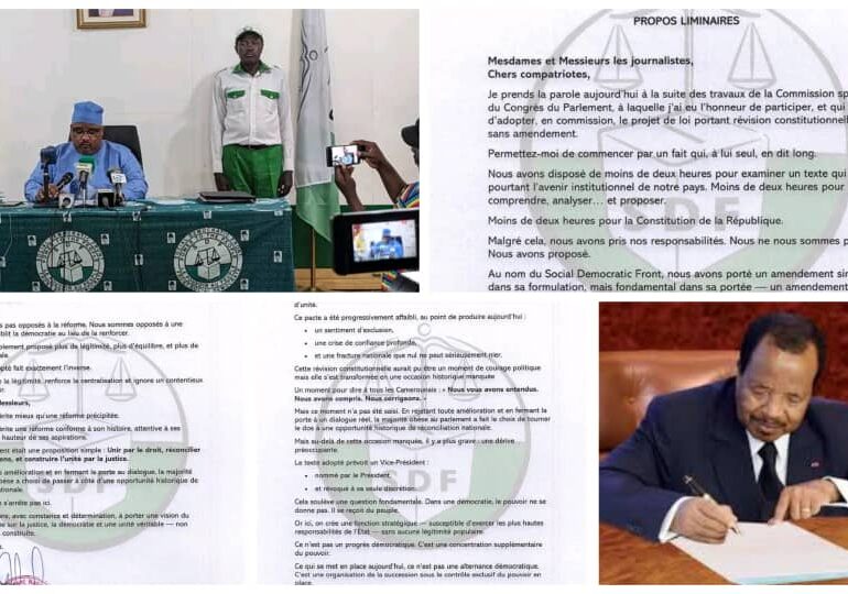 6e Congrès du Parlement : “Vice-président nommé : Joshua Osih alerte sur une dérive autocratique”