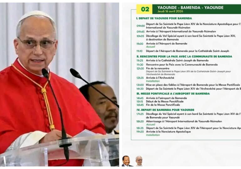 Visite du Pape Léon XIV à Bamenda : une étape aux multiples enjeux