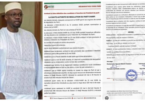 Sénégal : Vers une candidature unique à la présidence du parti Pastef