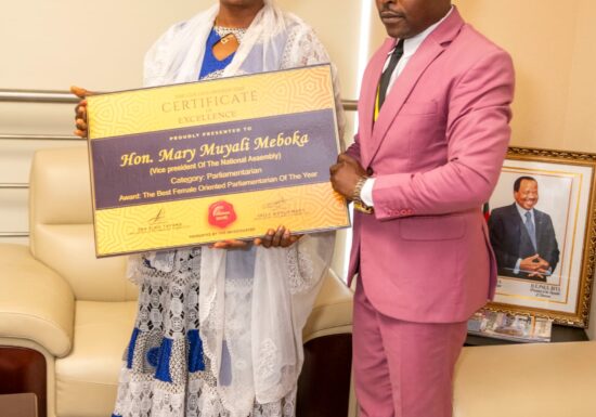 Assemblée Nationale : L’Hon. Mary Muyali Meboka honorée aux Golden Awards 2026