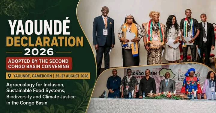 Deuxiéme conference du Bassin du Congo: LA DÉCLARATION DE YAOUNDÉ 2026